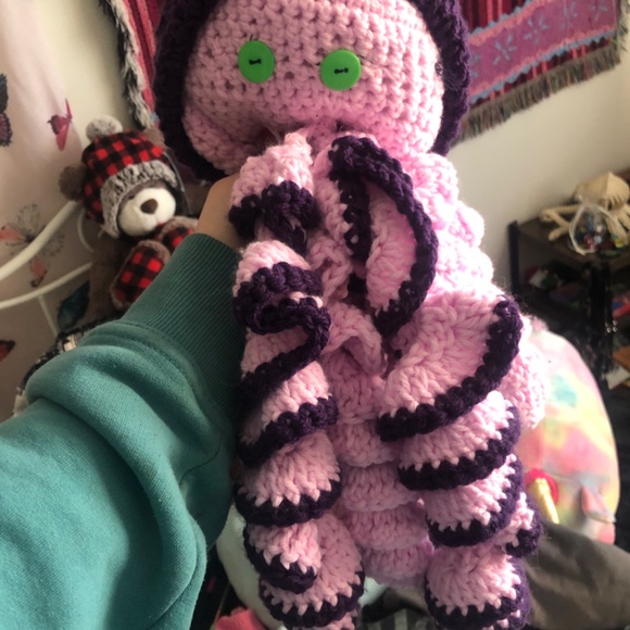 Hand Crocheted Octopus Dolls - Picture 2 of 5